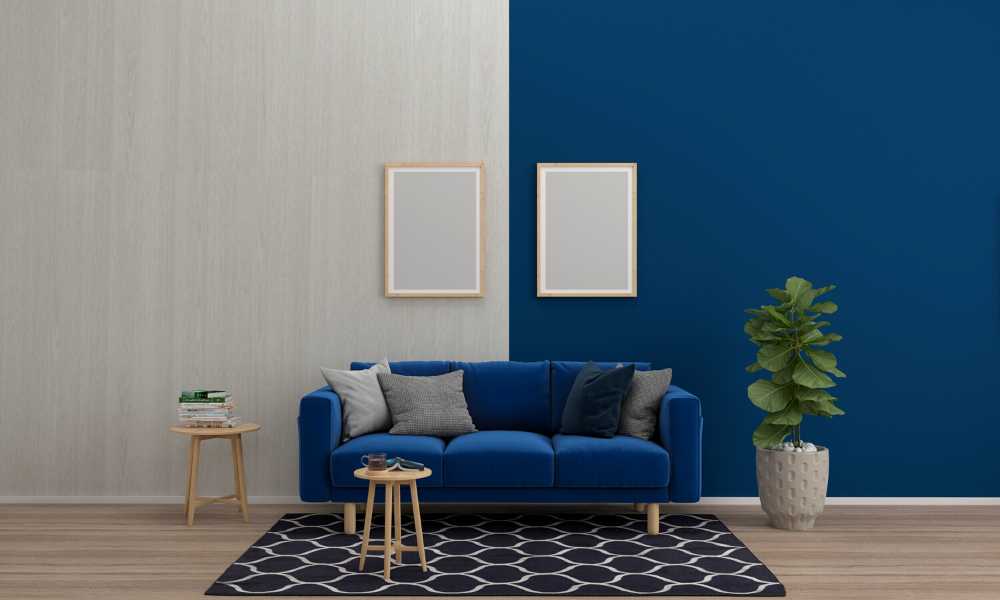 Blue Leather Sofa Living Room Ideas