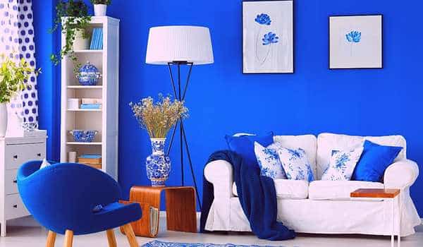 Best Blue Leather Sofa Living Room Ideas