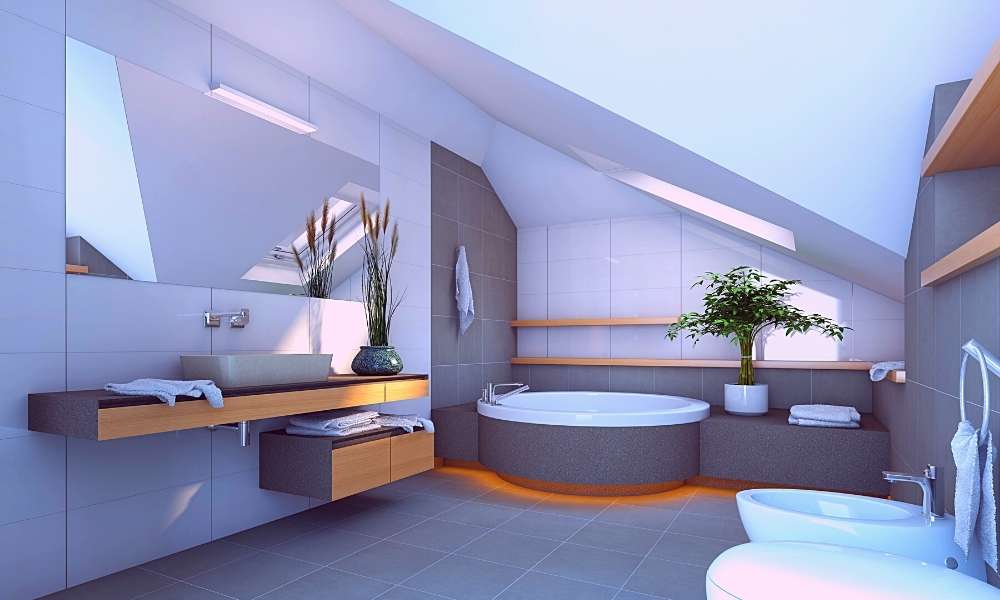 Grey And White Small Bathroom Ideas