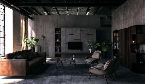 Some Unique Black Sofa Living Room Decorating Ideas