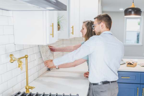 Step 1: Remove the old backsplash