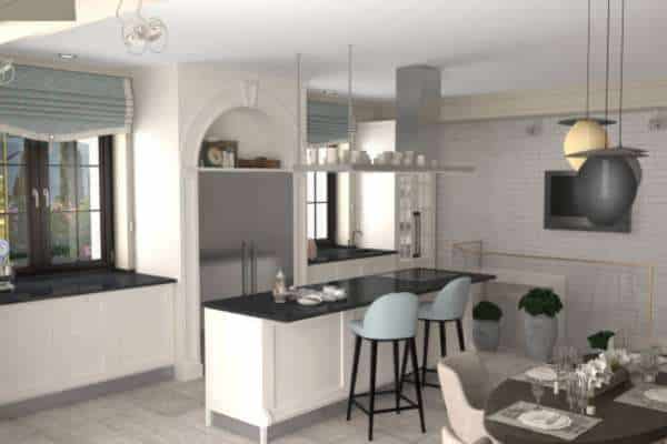 Harmonizing With The Overall Kitchen Scheme
