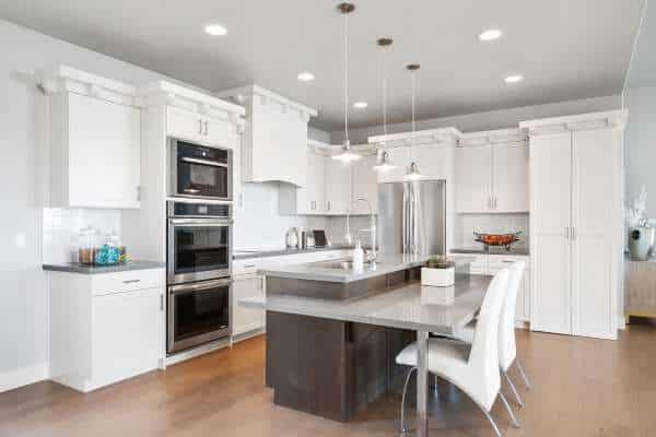 Pairing With White Cabinets For A Clean