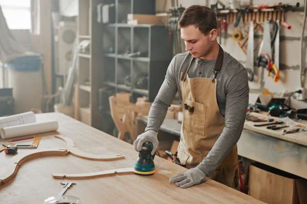 Sanding Lightly Between Coats