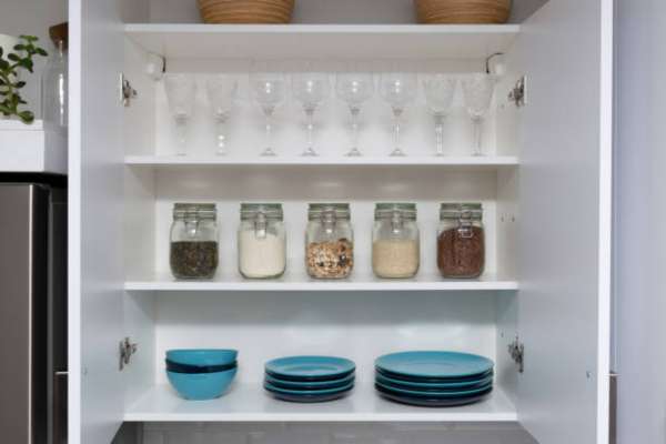 Storing Small Items In Jars