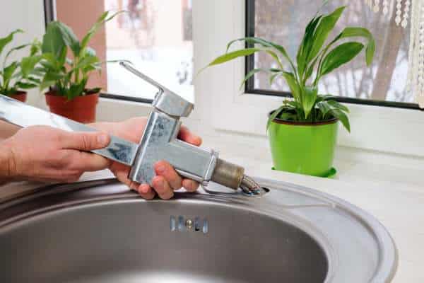 Removing The Old Faucet