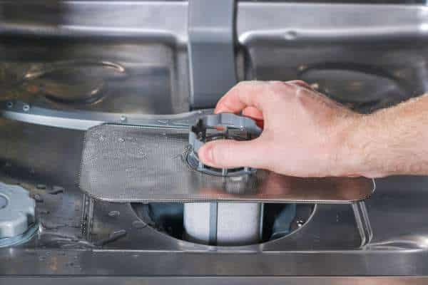 Cleaning the Dishwasher Filter