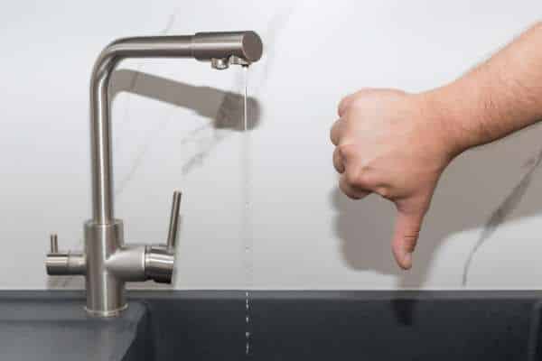 Adjusting the Water Pressure Regulator for Higher Pressure